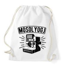 PRINTFASHION Retro fényképezőgép - Sportzsák, Tornazsák - Fehér tornazsák