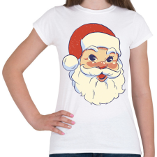 PRINTFASHION Retro Mikulás - Női póló - Fehér női póló