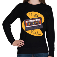 PRINTFASHION Retro mix vol 35 - Női pulóver - Fekete