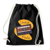 PRINTFASHION Retro mix vol 55 - Sportzsák, Tornazsák - Fekete