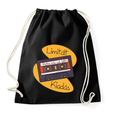 PRINTFASHION Retro mix vol 60 - Sportzsák, Tornazsák - Fekete tornazsák