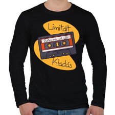 PRINTFASHION Retro mix vol 65 - Férfi hosszú ujjú póló - Fekete férfi póló