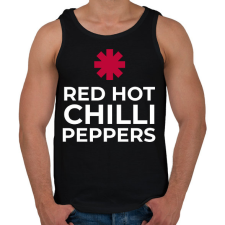 PRINTFASHION RHCP - Férfi atléta - Fekete atléta, trikó