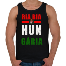 PRINTFASHION ria ria - Férfi atléta - Fekete