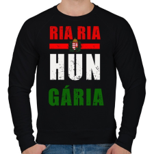 PRINTFASHION ria ria - Férfi pulóver - Fekete férfi pulóver, kardigán