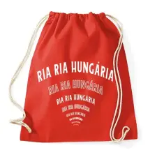 PRINTFASHION Ria ria Hungária - Sportzsák, Tornazsák - Piros tornazsák