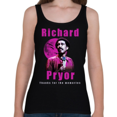 PRINTFASHION Richard Pryor Thanks for the memories - Női atléta - Fekete