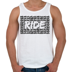 PRINTFASHION RIDE - Férfi atléta - Fehér