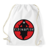 PRINTFASHION Ridingfish - Sportzsák, Tornazsák - Fehér
