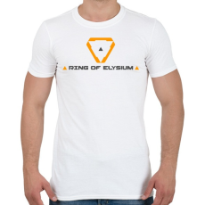 PRINTFASHION Ring of Elysium szöveges Logó - Férfi póló - Fehér