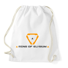 PRINTFASHION Ring of Elysium szöveges Logó - Sportzsák, Tornazsák - Fehér tornazsák