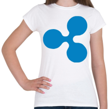 PRINTFASHION Ripple - Női póló - Fehér női póló