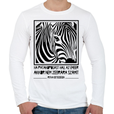 PRINTFASHION Ritka betegségek - Férfi hosszú ujjú póló - Fehér férfi póló