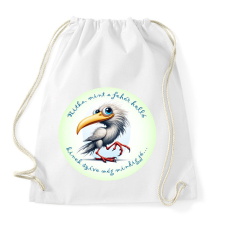 PRINTFASHION Ritka, mint a fehér holló... - Sportzsák, Tornazsák - Fehér tornazsák