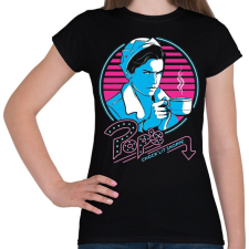 PRINTFASHION Riverdale Pop's - Női póló - Fekete női póló