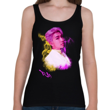 PRINTFASHION RM - Női atléta - Fekete női trikó