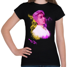 PRINTFASHION RM - Női póló - Fekete női póló