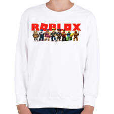 PRINTFASHION Roblox - Gyerek pulóver - Fehér gyerek pulóver, kardigán