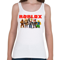 PRINTFASHION Roblox - Női atléta - Fehér