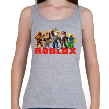 PRINTFASHION Roblox - Női atléta - Sport szürke női trikó