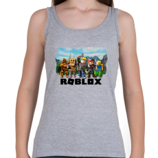 PRINTFASHION Roblox - Női atléta - Sport szürke