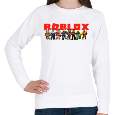 PRINTFASHION Roblox - Női pulóver - Fehér