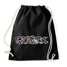 PRINTFASHION roblox - Sportzsák, Tornazsák - Fekete tornazsák