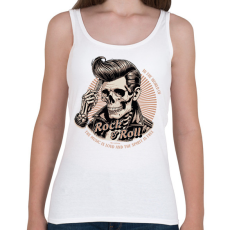 PRINTFASHION Rock & Roll - Női atléta - Fehér