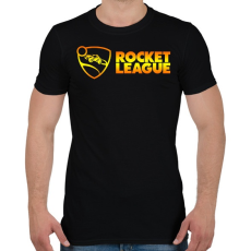 PRINTFASHION Rocket League - Férfi póló - Fekete