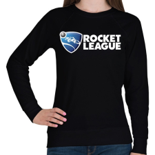 PRINTFASHION rocket league - Női pulóver - Fekete női pulóver, kardigán