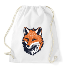 PRINTFASHION Róka  - Sportzsák, Tornazsák - Fehér tornazsák