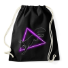 PRINTFASHION Róka  - Sportzsák, Tornazsák - Fekete