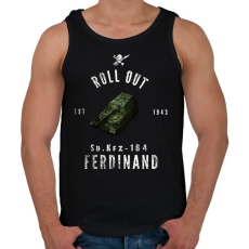 PRINTFASHION ROLLE OUT ferdinand - Férfi atléta - Fekete