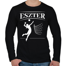 PRINTFASHION Röpis lány - Névvel - Férfi hosszú ujjú póló - Fekete férfi póló