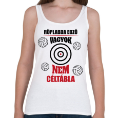 PRINTFASHION Röplabda edző - Női atléta - Fehér