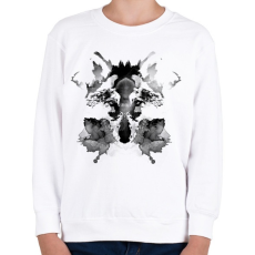 PRINTFASHION Rorschach - Gyerek pulóver - Fehér