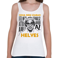 PRINTFASHION Rosa Parks idézet - Női atléta - Fehér női trikó