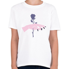 PRINTFASHION Rose Hand - Gyerek póló - Fehér gyerek póló