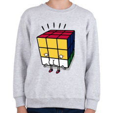 PRINTFASHION Rossz forgatás - Gyerek pulóver - Sport szürke