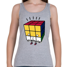 PRINTFASHION Rossz forgatás - Női atléta - Sport szürke női trikó