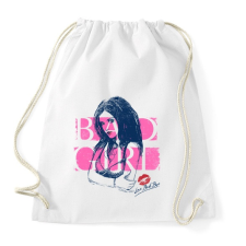 PRINTFASHION Rossz lány - Sportzsák, Tornazsák - Fehér tornazsák
