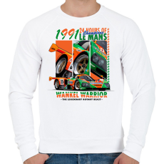 PRINTFASHION ROTARY LEGEND - MAZDA 787B - Férfi pulóver - Fehér