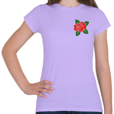 PRINTFASHION Rózsa - Női póló - Viola női póló