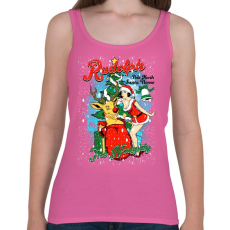 PRINTFASHION Rudolf a rosszcsont - Női atléta - Rózsaszín