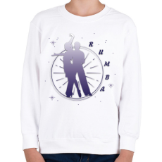 PRINTFASHION Rumba - Gyerek pulóver - Fehér
