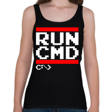 PRINTFASHION RUN CMD - Női atléta - Fekete