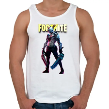 PRINTFASHION Rust Lord Fortnite - Férfi atléta - Fehér atléta, trikó