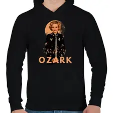 PRINTFASHION ruth of ozark - Férfi kapucnis pulóver - Fekete női pulóver, kardigán