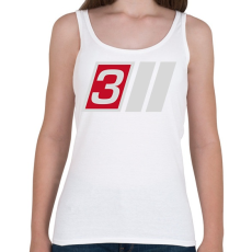 PRINTFASHION S3 - Női atléta - Fehér