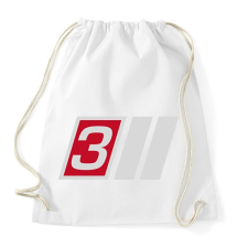 PRINTFASHION S3 - Sportzsák, Tornazsák - Fehér tornazsák